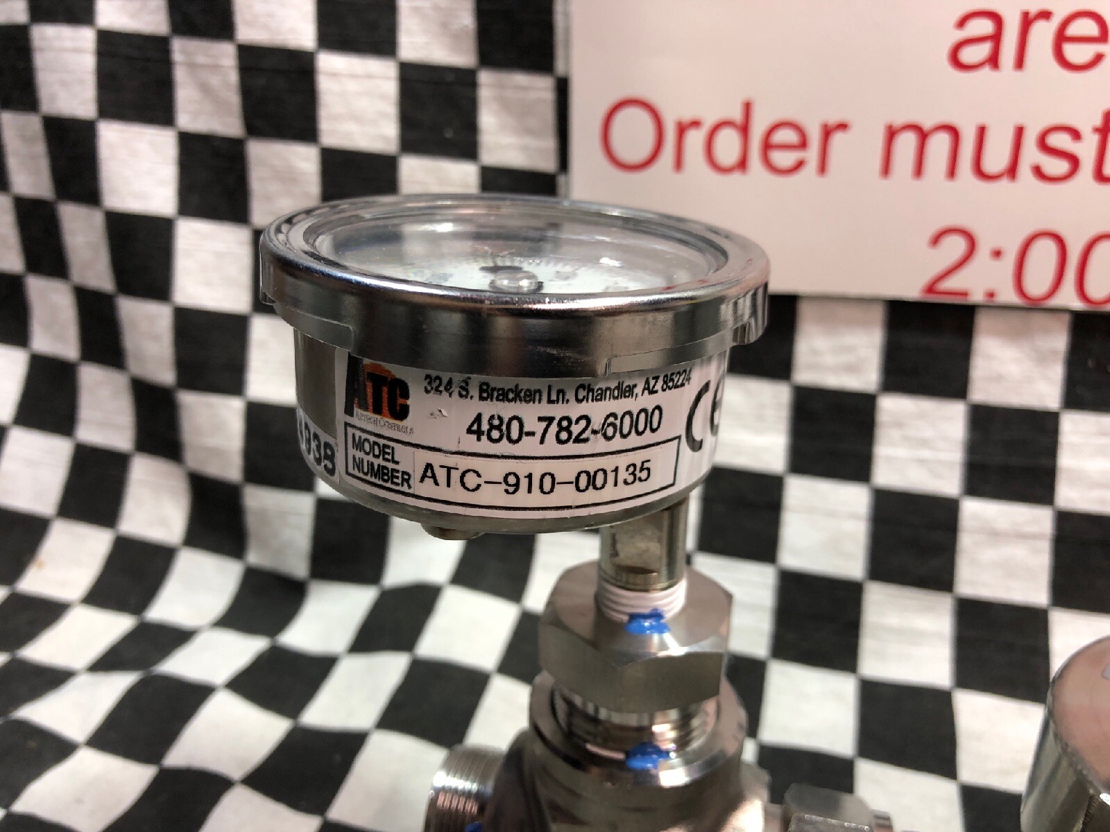 APTECH Pressure Regulartor AK1215S4PL8800, SS-45S12, ATC-910-00135, 12ET12-316