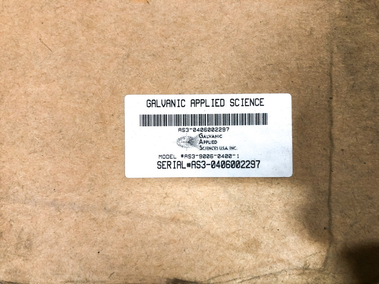 New Galvanic Applied Sciences AS3-9006-0400-1 Ultrasonic TSS Probe