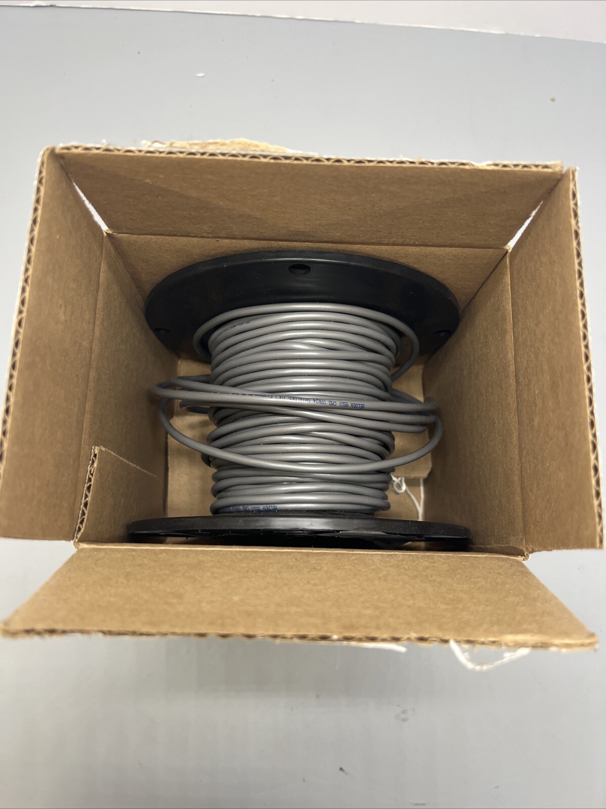35 FT of BELDEN 9501 060100 CHR/Chrome (Color) Spool 24AWG 1PR SHIELD