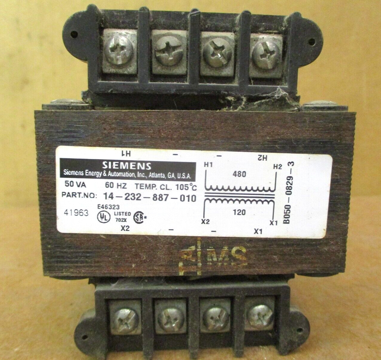 Siemens 14-232-887-010 Transformer 50VA 49759NADC