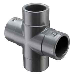 Spears 820-007 3/4 PVC Cross Soc Sch80
