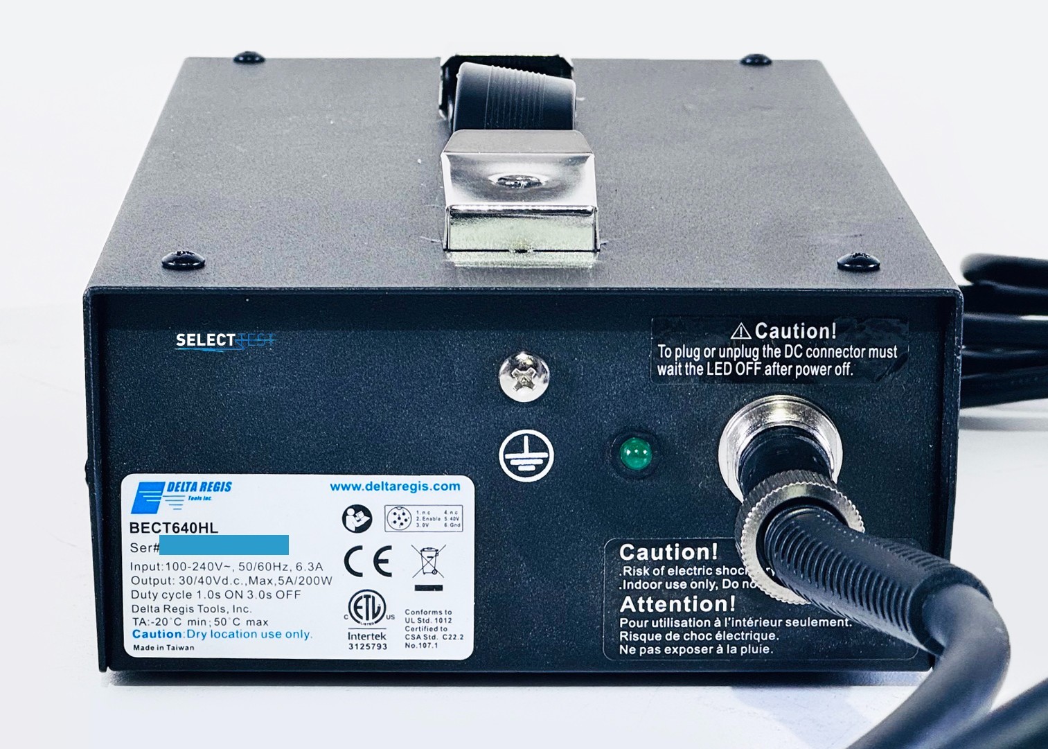 DELTA REGIS CESLT945 / BECT940HL BRUSHLESS ELECTRIC TORQUE SCREWDRIVER (REF.: R)