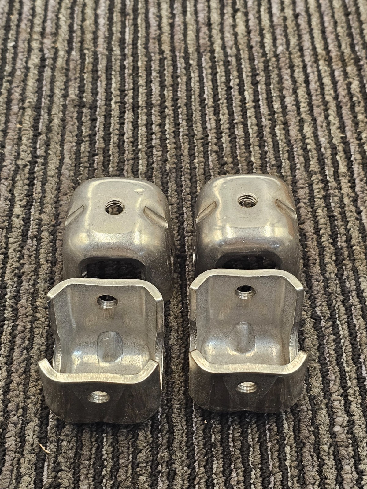 (QTY 10) AA-38 Stainless Steel SS Angle Adaptor Assembly