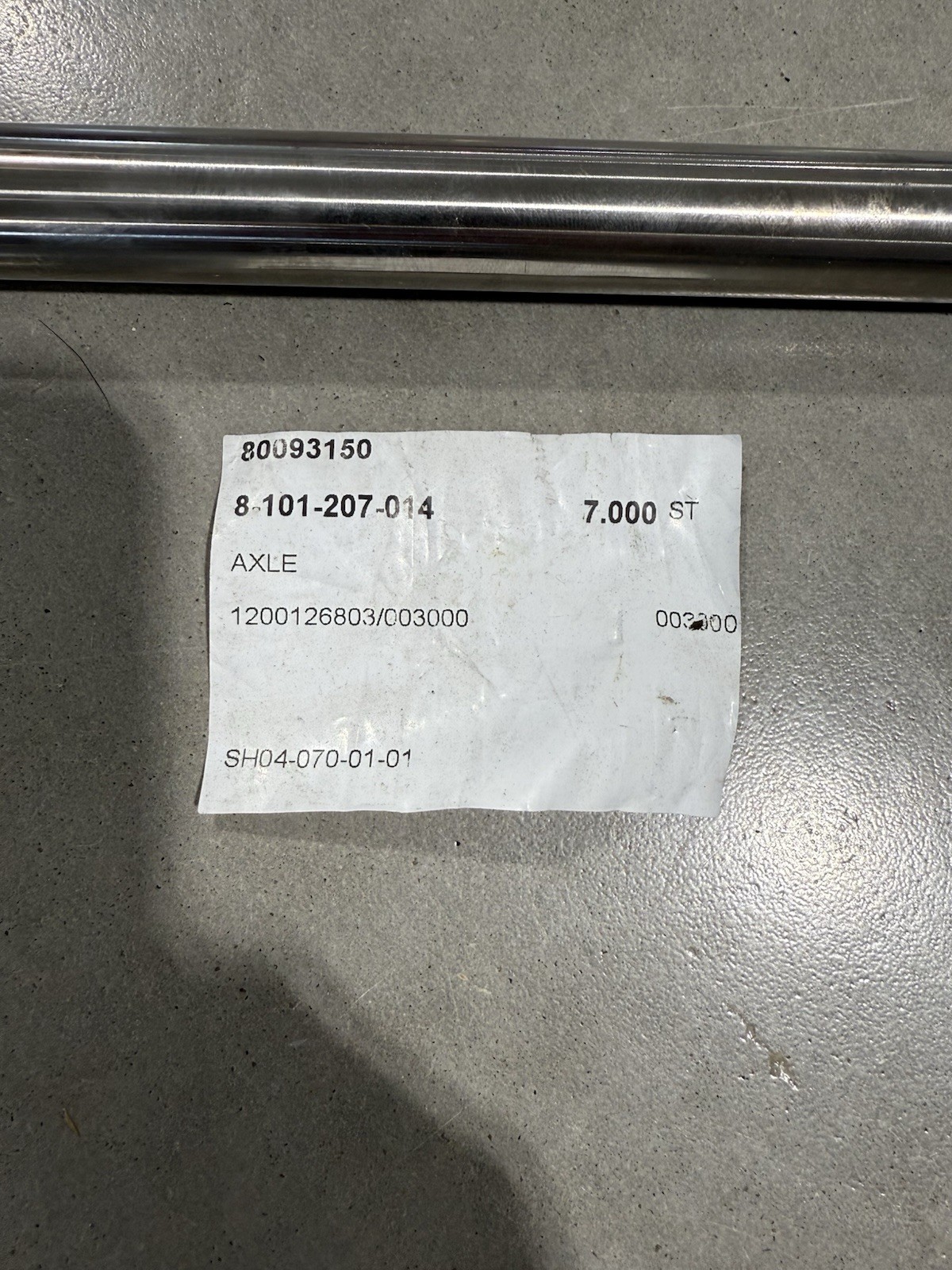 Bosch Syntegon 8-101-207-014 / 8101207014 Drive Axle 24 3/4″ Length 20mm OD