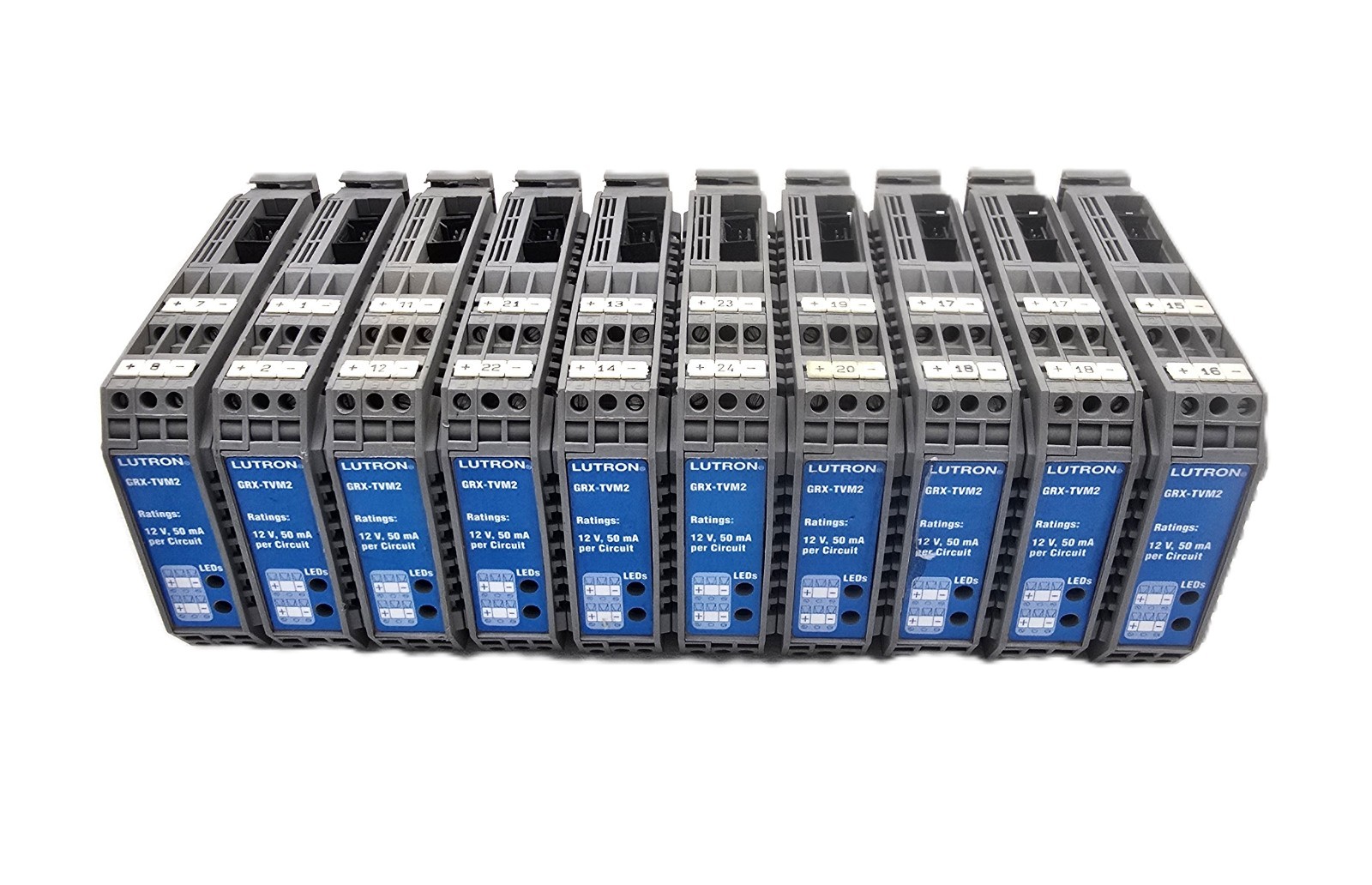 LUTRON LOT OF 10 GRX-TVM2 VOLTAGE CONTROLLER 12V 50mA (FAST SHIPPING)