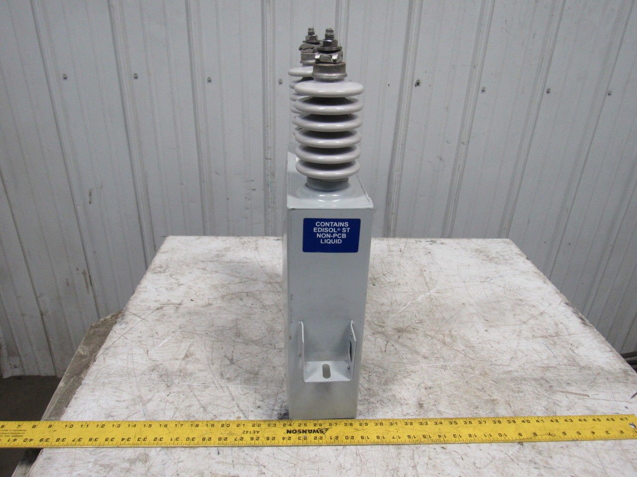 Cooper CEP130M64 Type EZ-7L Single Phase Power Capacitor 200KVAR Parts or Repair