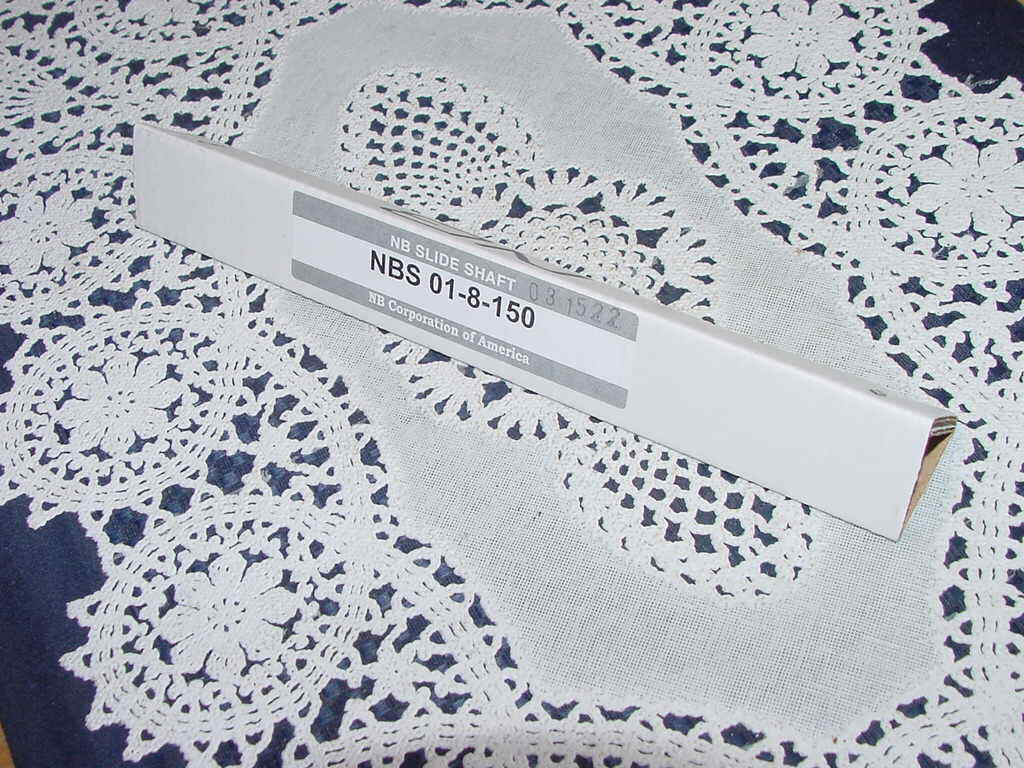 NB Corporation of America NBS 01-8-150 NB Slide Shaft, Linear Shaft, NEW In Box!