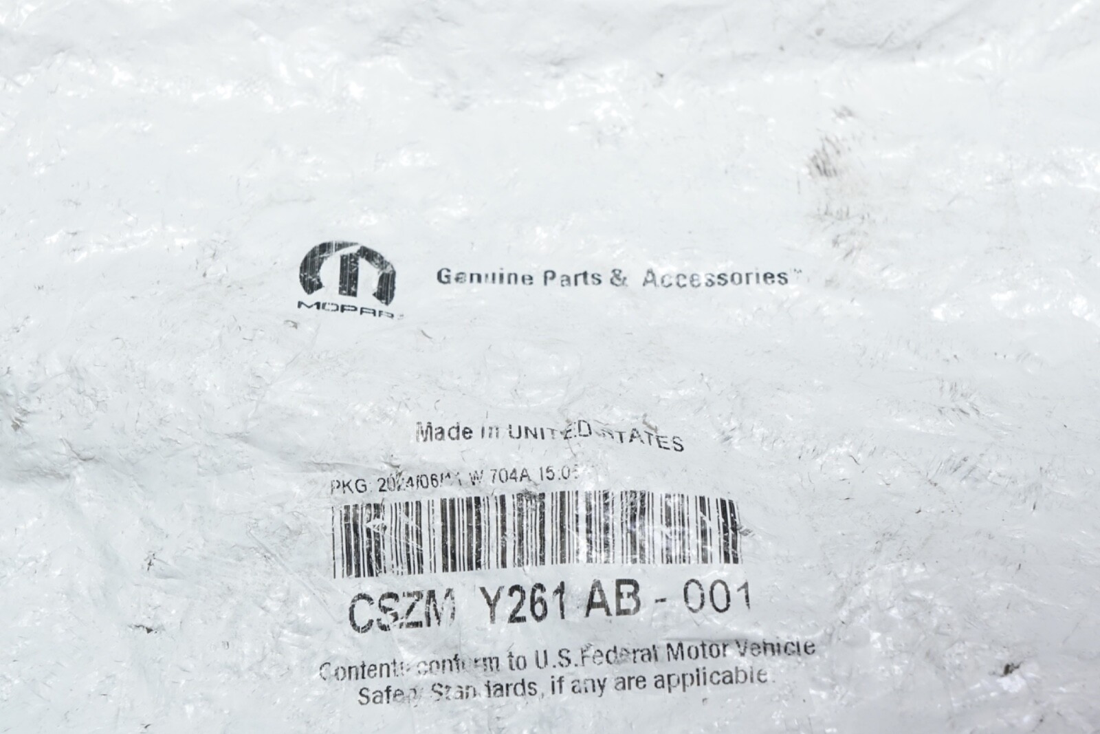 New Lot of 10 OEM Genuine Mopar CSZM Y261 AB-001 Press In Studs Ships FREE