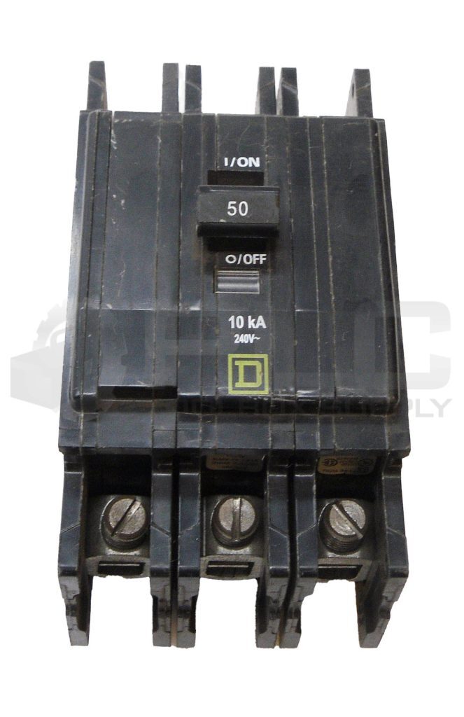 NEW SQUARE D 8615-045 CIRCUIT BREAKER 50A 3 POLE 240V