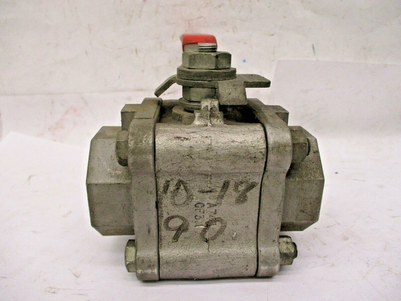 New Open Box Worcester Ball Valve 1.5 G466TSE R16CWP1000 CF8M C05128-A A5060WVS