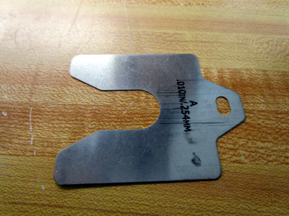 Maudlin Products MSA010 Slotted Shims (Pack of 20)