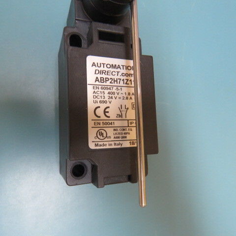AUTOMATION DIRECT ABP2H71Z11 Qty of 1 per Lot LIMIT SWITCH
