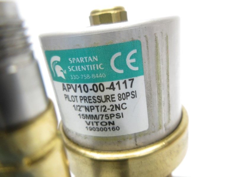 SPARTAN SCIENTIFIC APV10-00-4117 80PSI 1/2″ (AS PICTURED) NSNP
