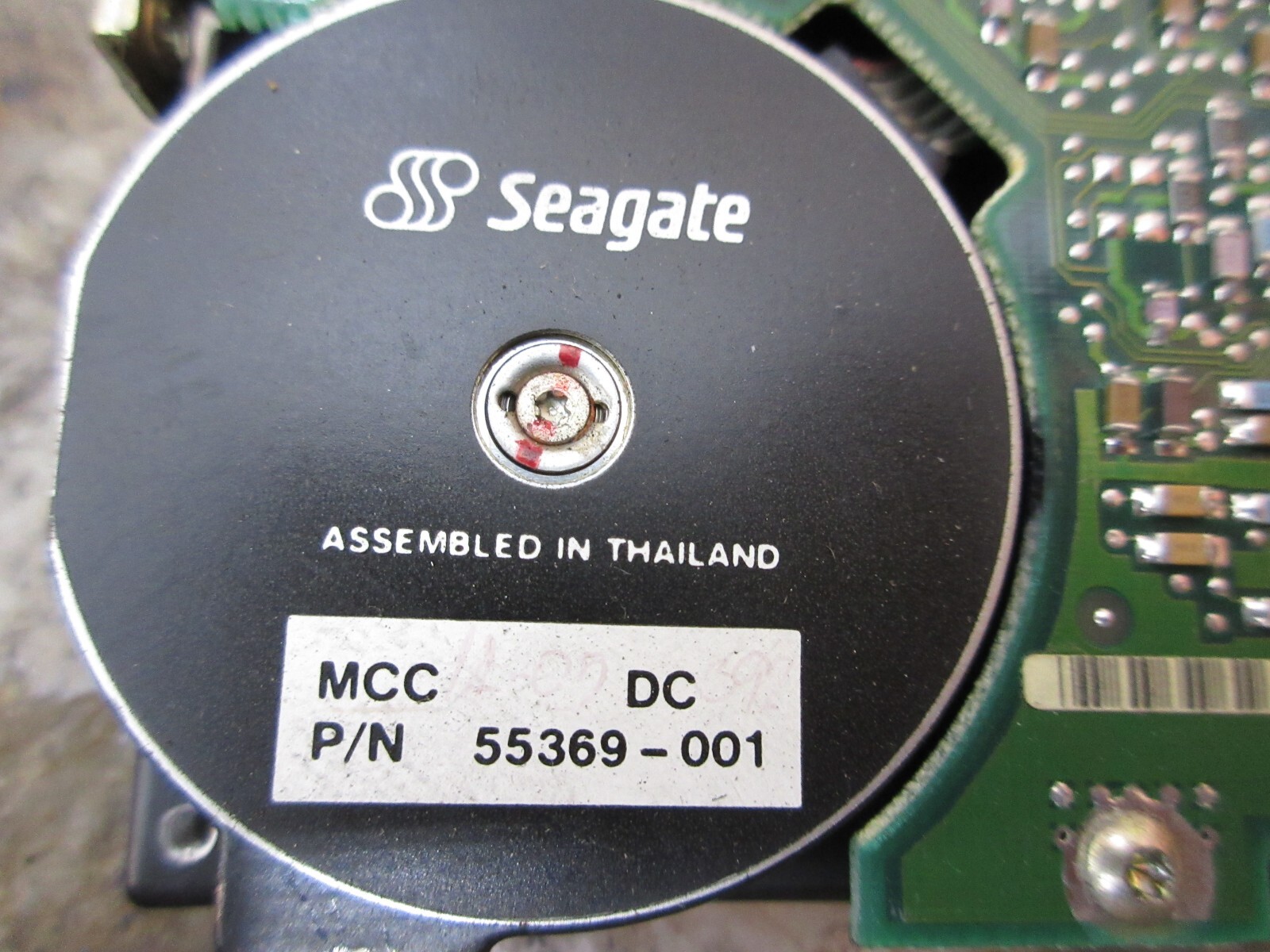 SEAGATE AGIE EDM HARD DRIVE HDD MCC DC 55369-001 ST351A 913001-305 21270-EC 5855