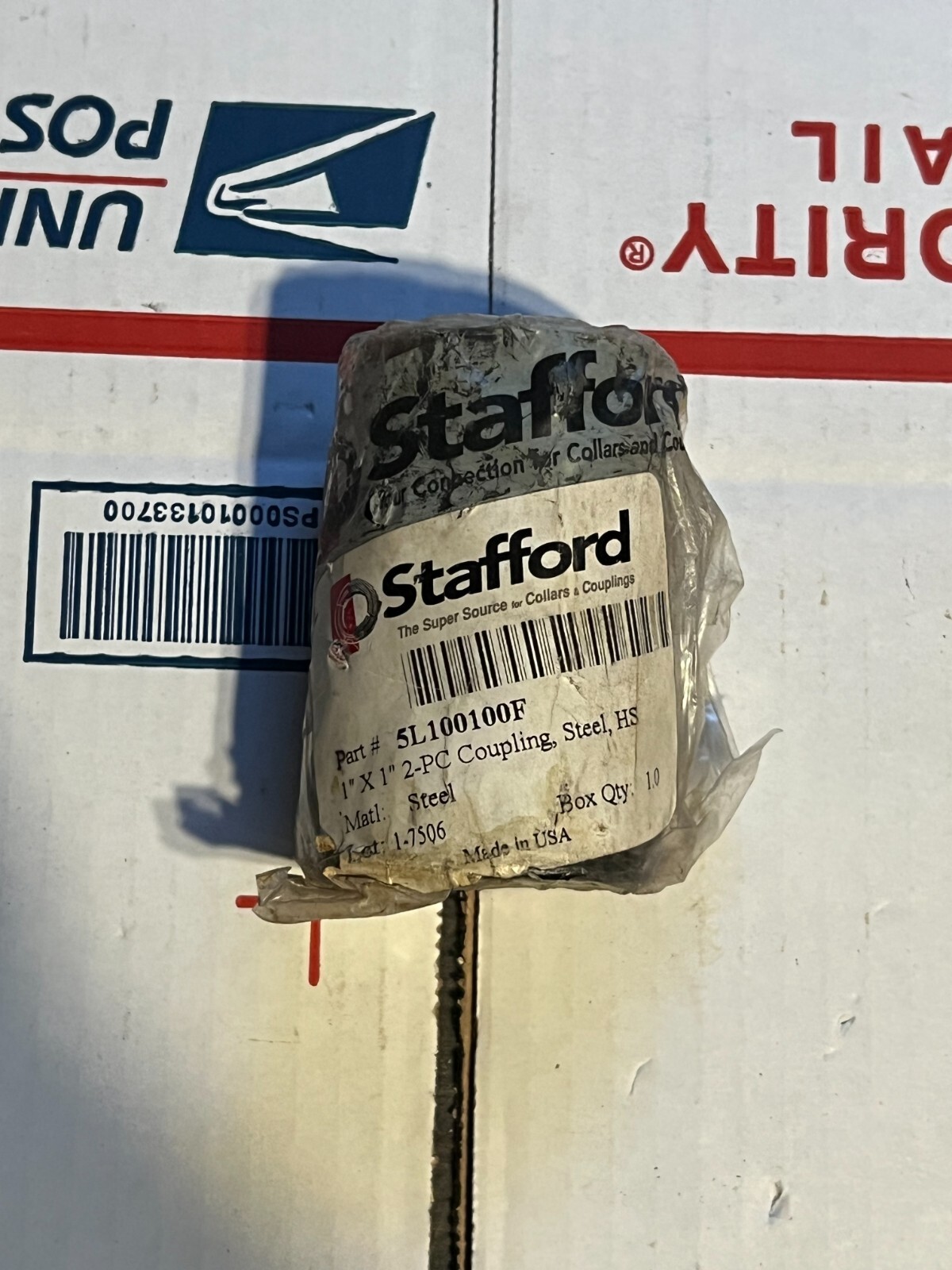 stafford 5l100100f coupling 1″x1″ surplus poor packaging