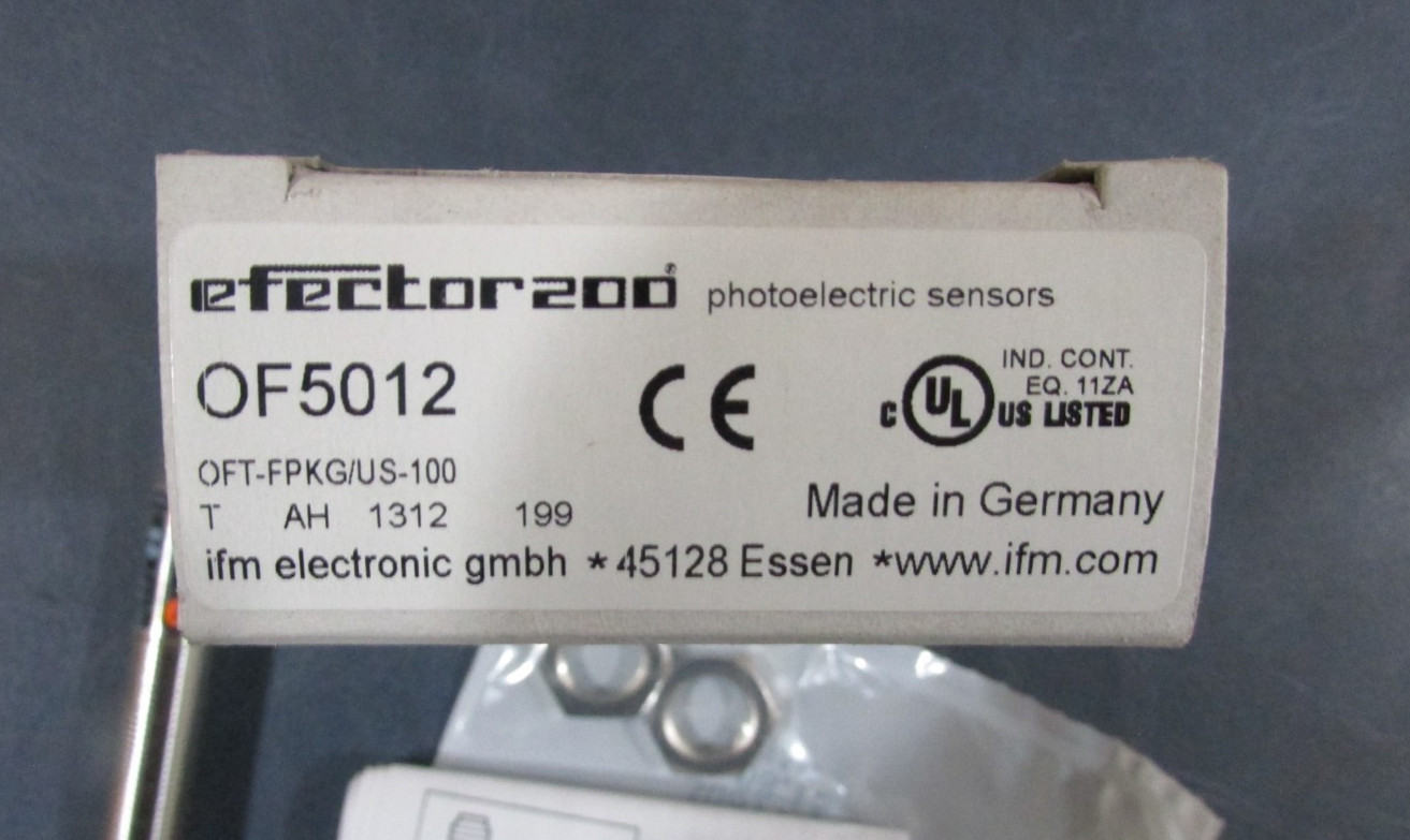 IFM Efector OF5012 Diffuse Photo Electric Sensor
