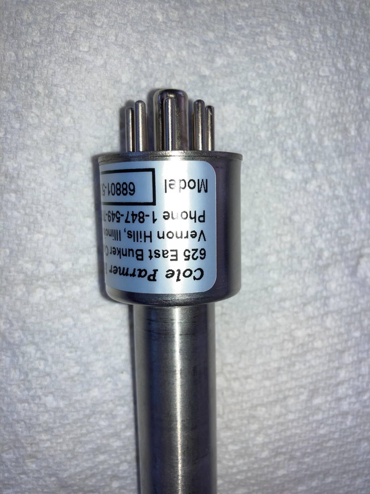 Cole-Parmer 10.01 To 100 mTorr Pressure/vacuum Pirani-type Sensor, 3/4″