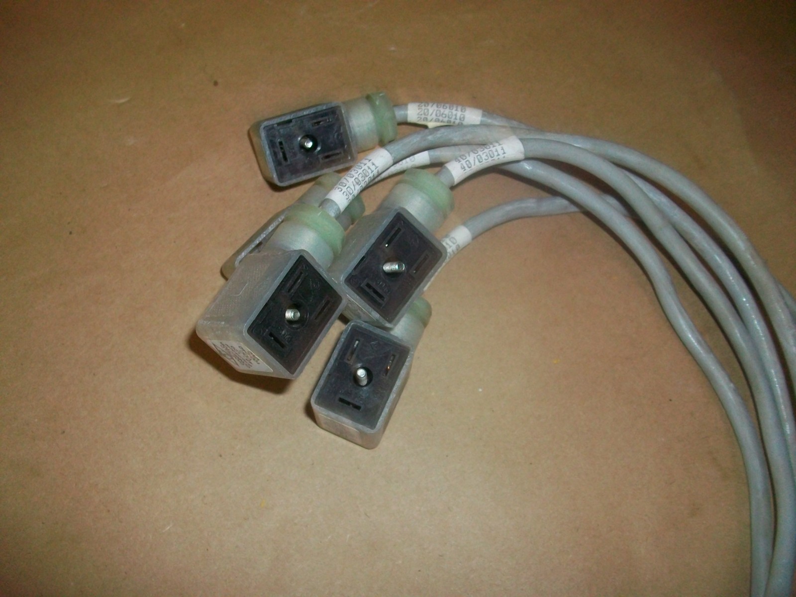 5pc Canfield Solenoid Cable 48-170 15″ USED