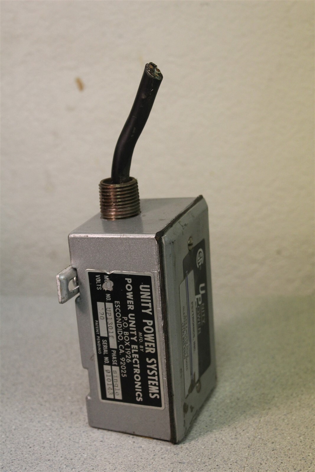 Unity Power Systems UP1301F Single Phase Transformer 120V *FREE SHIPPING*