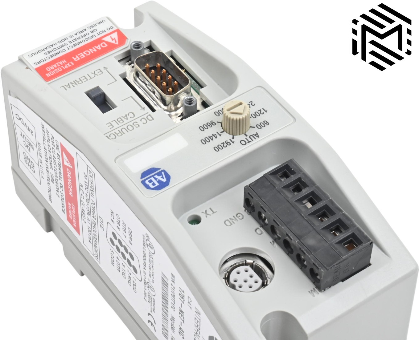 Allen Bradley 1761-NET-AIC Advanced Interface Converter – Series B – 24VDC