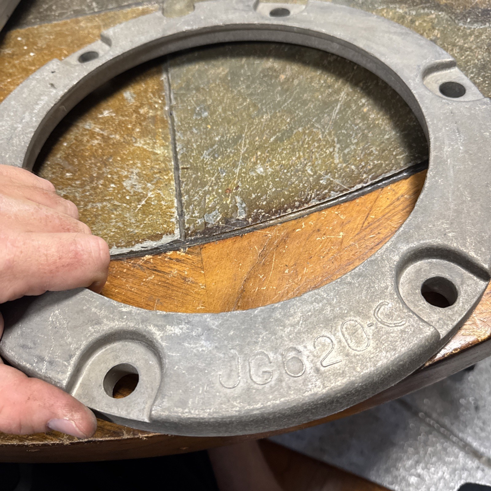 8-1/2″ Aluminum Gland Ring JG620 8.5” Rotary Parts