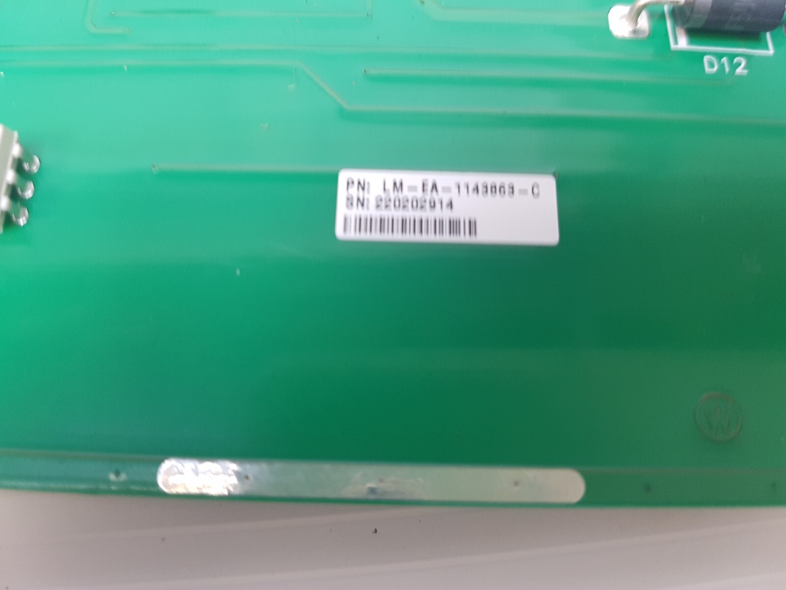 LUMENIS MODULE LM-SA-1143881-F, PC-1143863 REV. A SWM HOLMIUM MODE