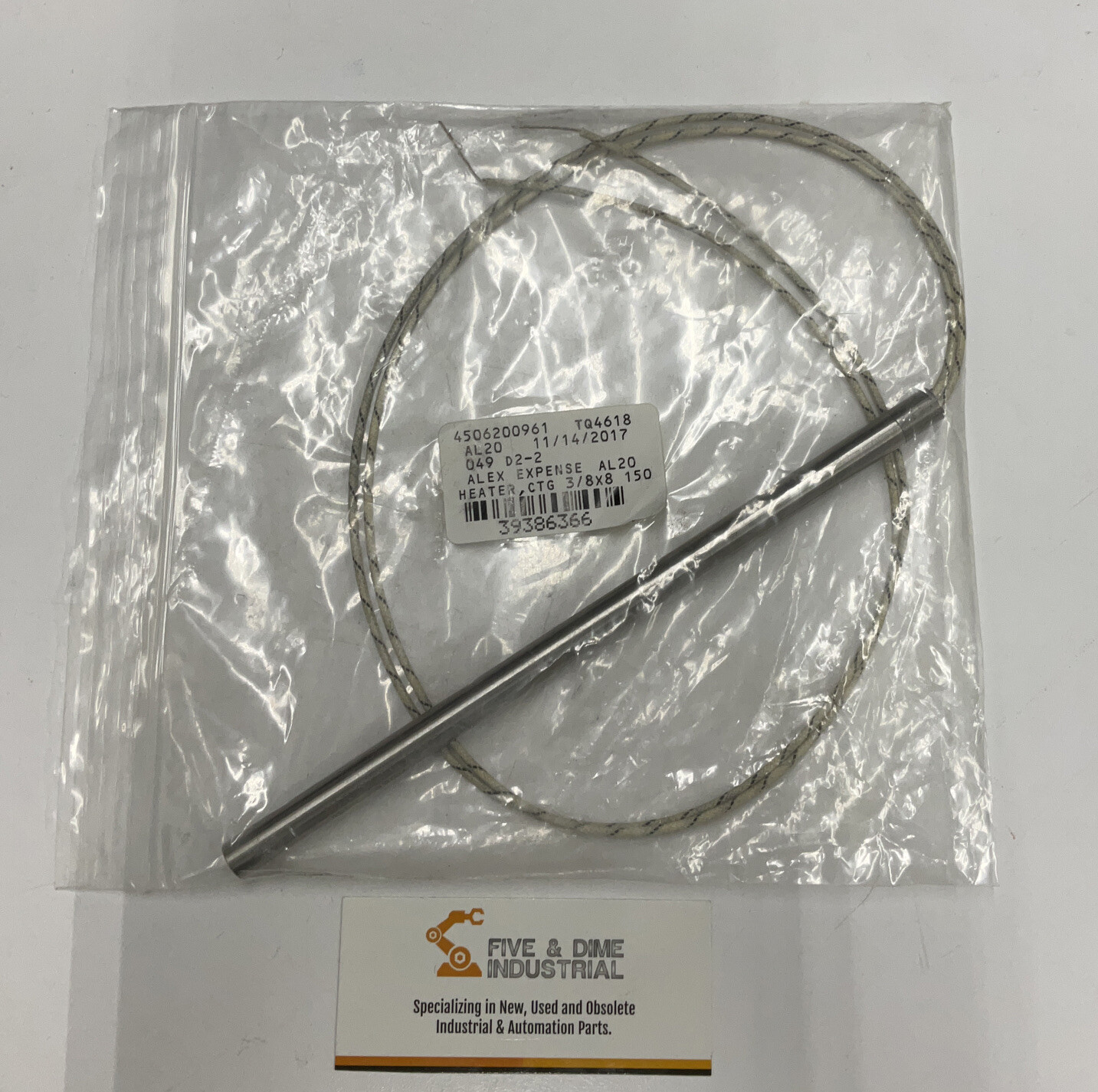 Watlow G8A-9265 Firerod Cartridge Heater 150V 650W (BL190)