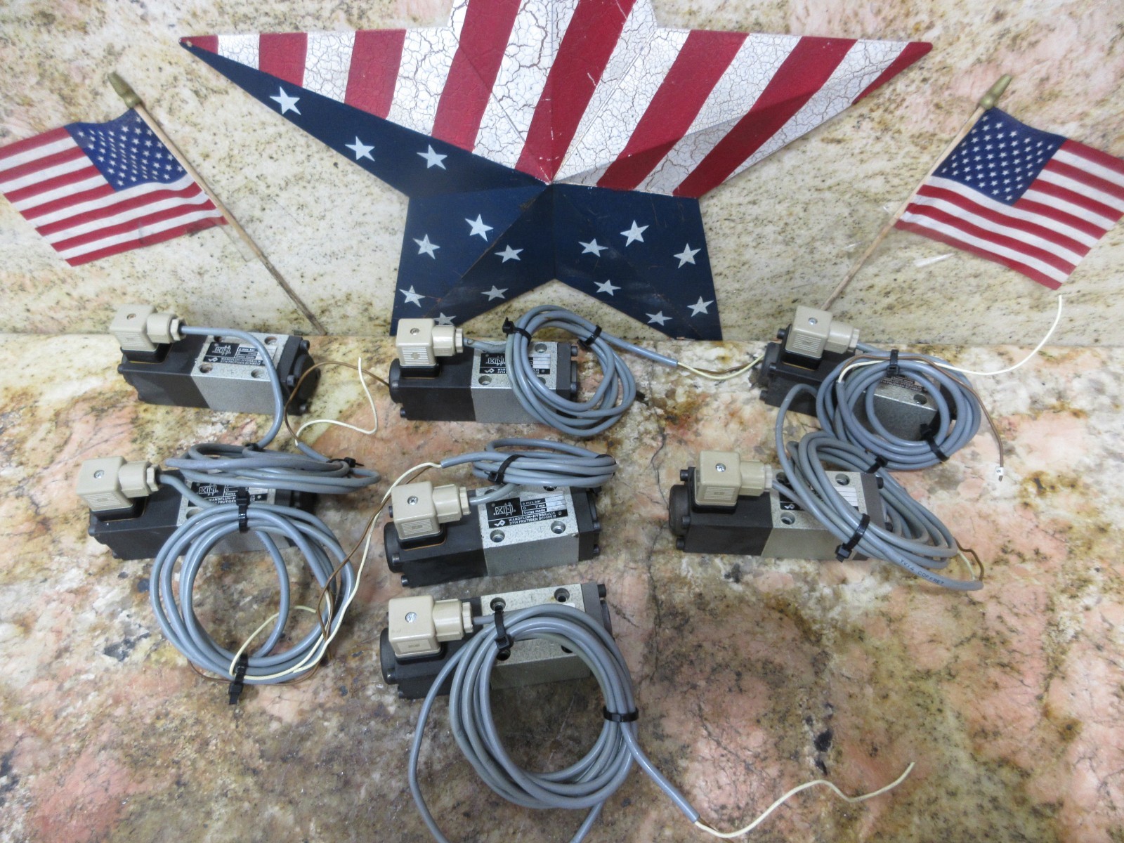 WANDFLUH-HYDRAULIK SOLENOID VALVE AM4Z60A LOT OF 3 PIECES