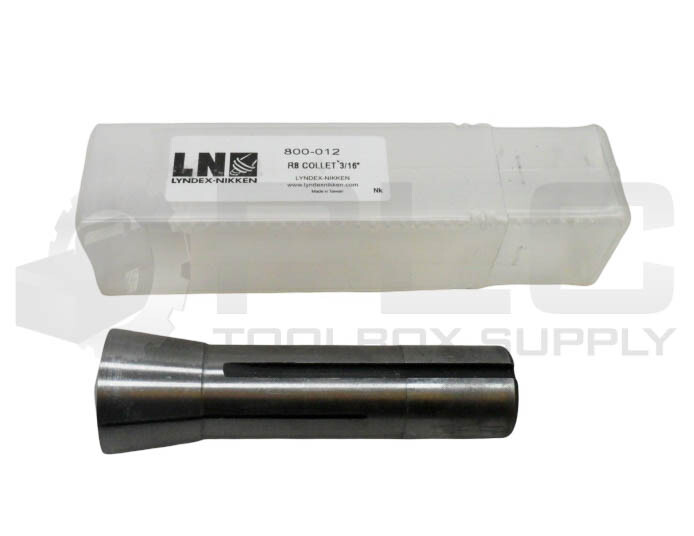 NEW LYNDEX-NIKKEN 800-012 R8 COLLET 3/16″