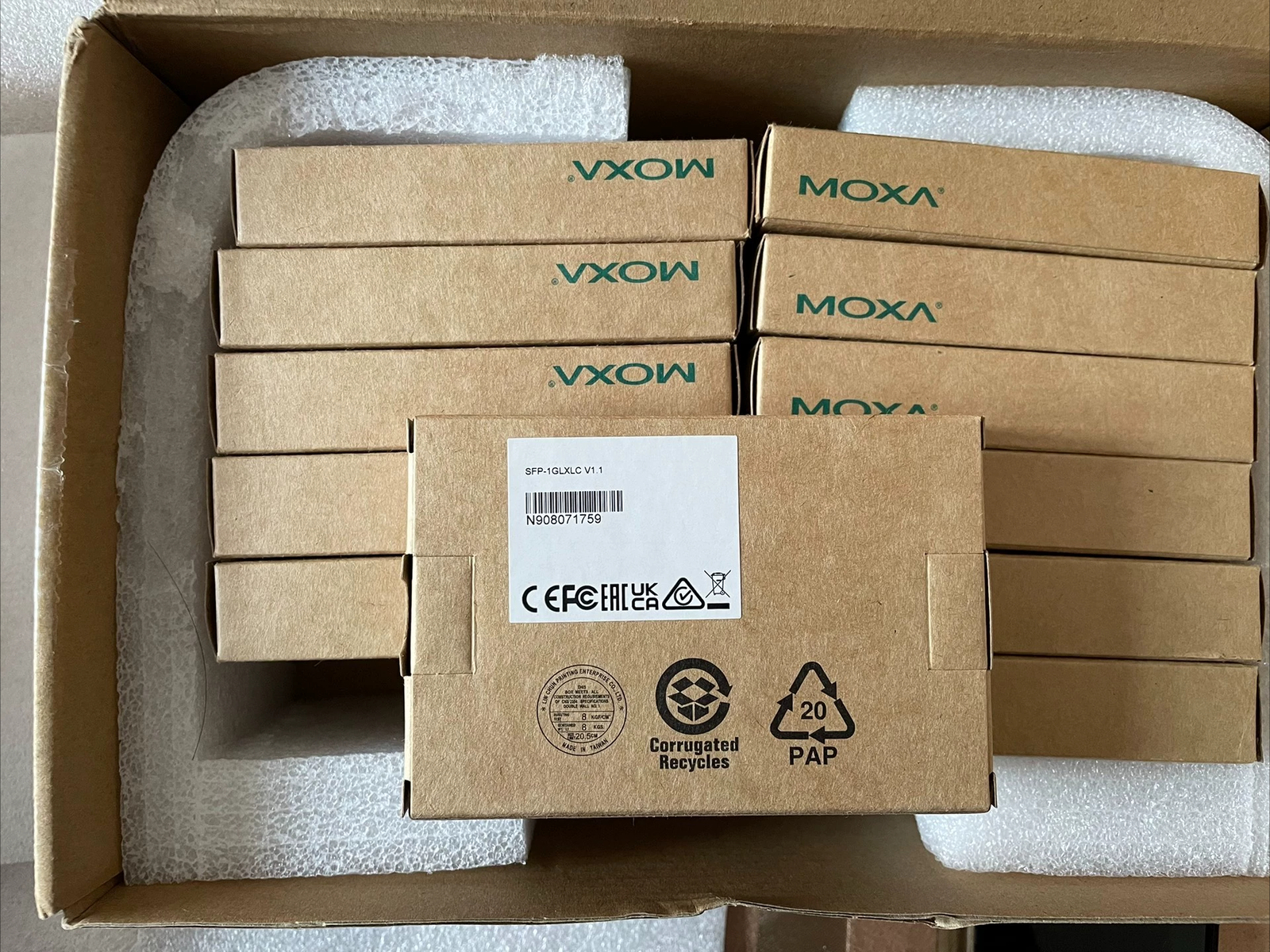 SFP-1GLXLC 1PC New In Box Moxa SFP-1GLXLC Gigabit Ethernet SFP Module SFP1GLXLC