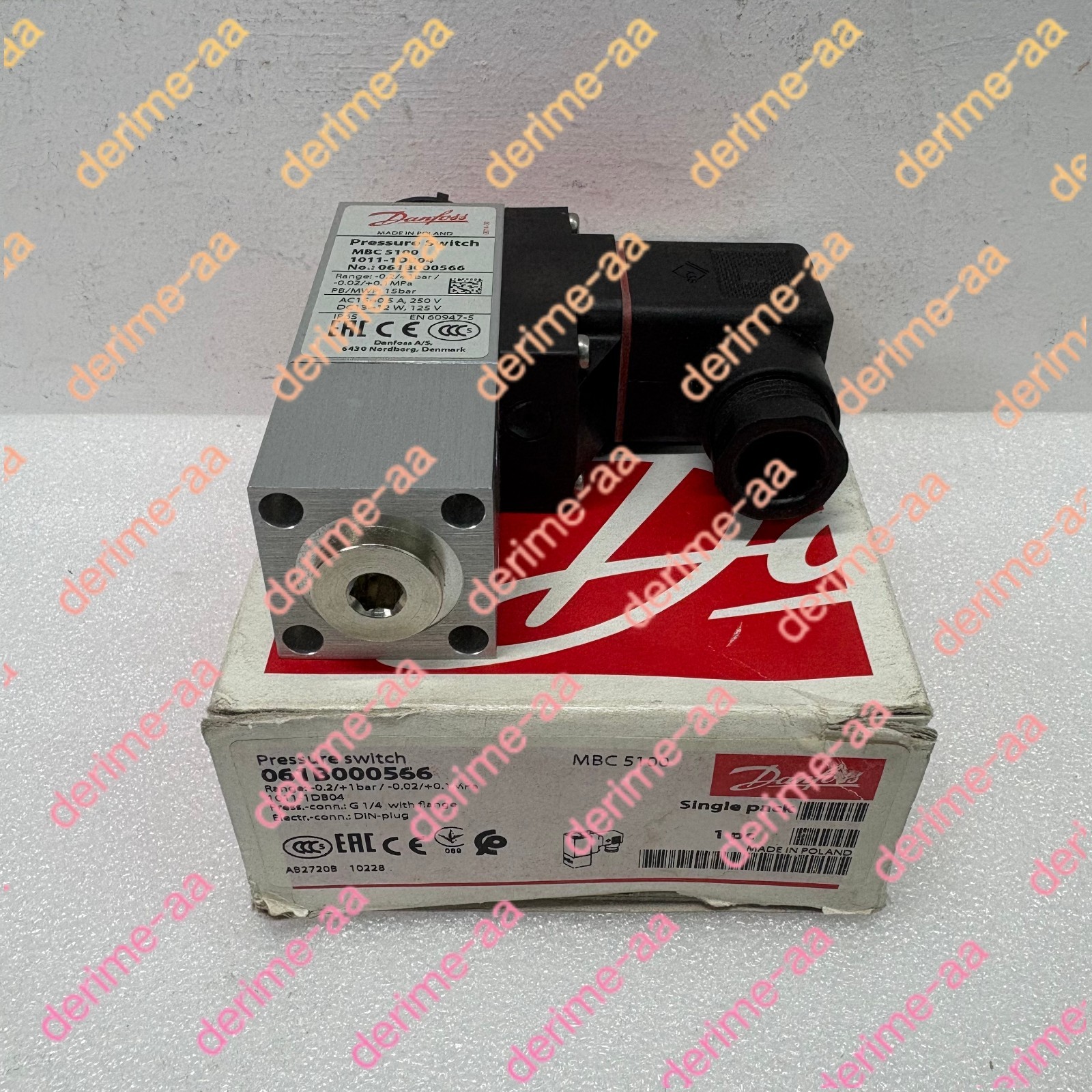 Danfoss MBC5100 1011-1DB04 061В000566 pressure switch#1pcs new in box