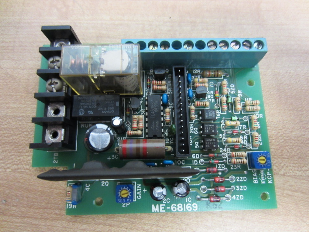 Kyosan KCP-2 Circuit Board ME-68169 Missing Terminal Screws