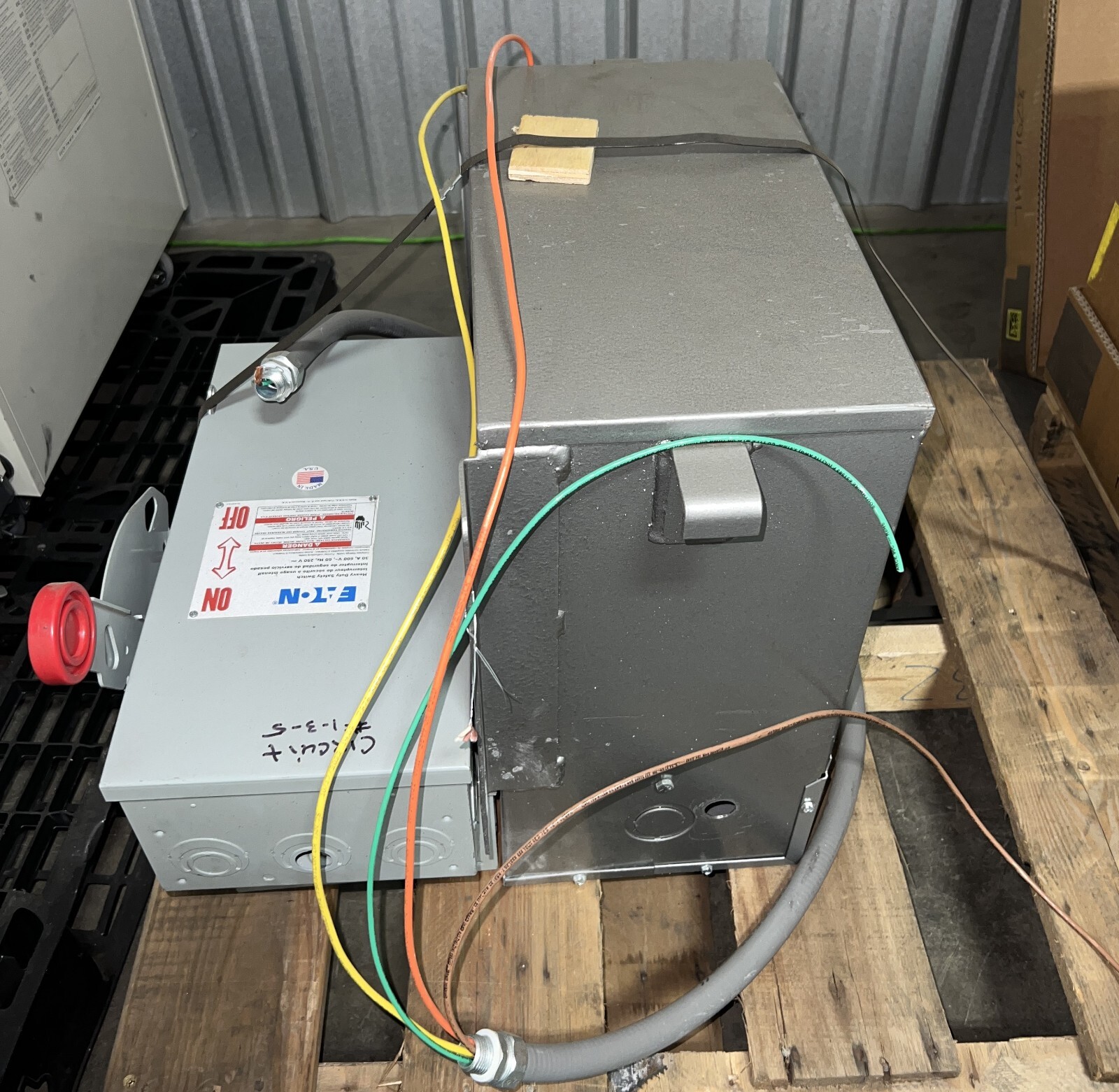 DONGAN #76-0206SH TRANSFORMER THREE PHASE GENERAL PURPOSE 480V 6KVA