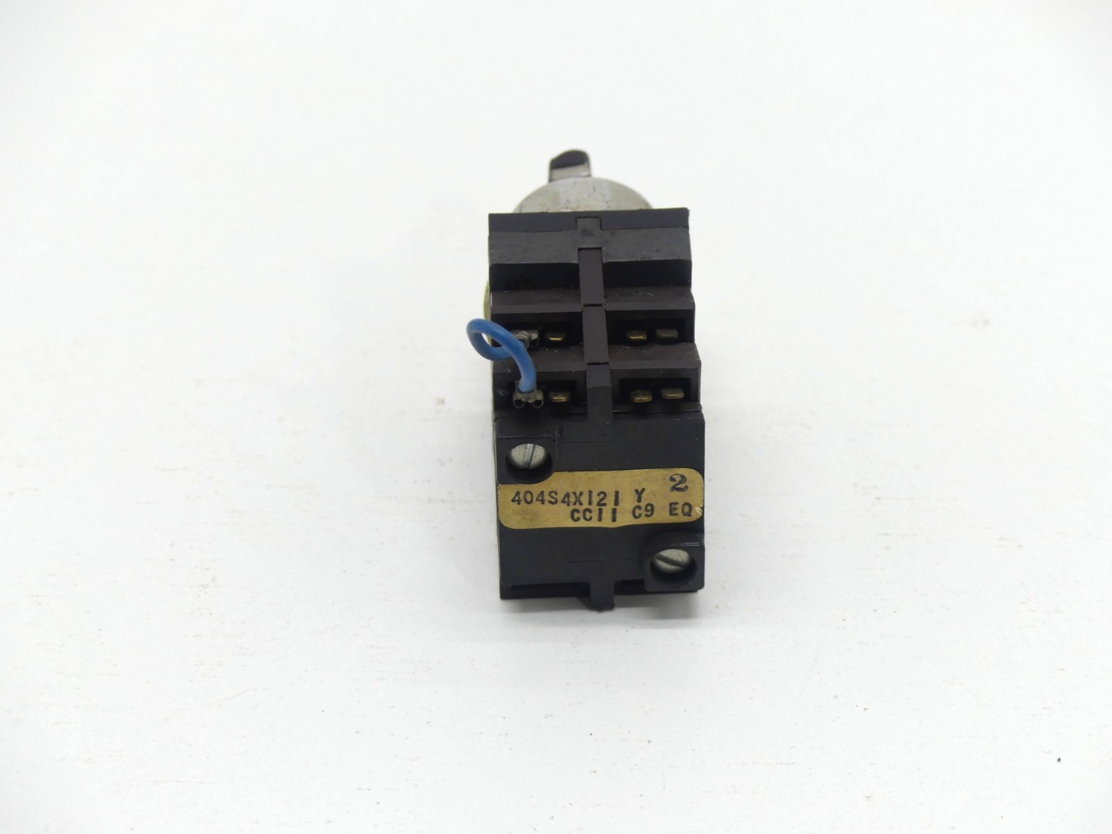 (Set of 3) Gemco 404S4X121 Y CC11 C9 EQ Selector Switches