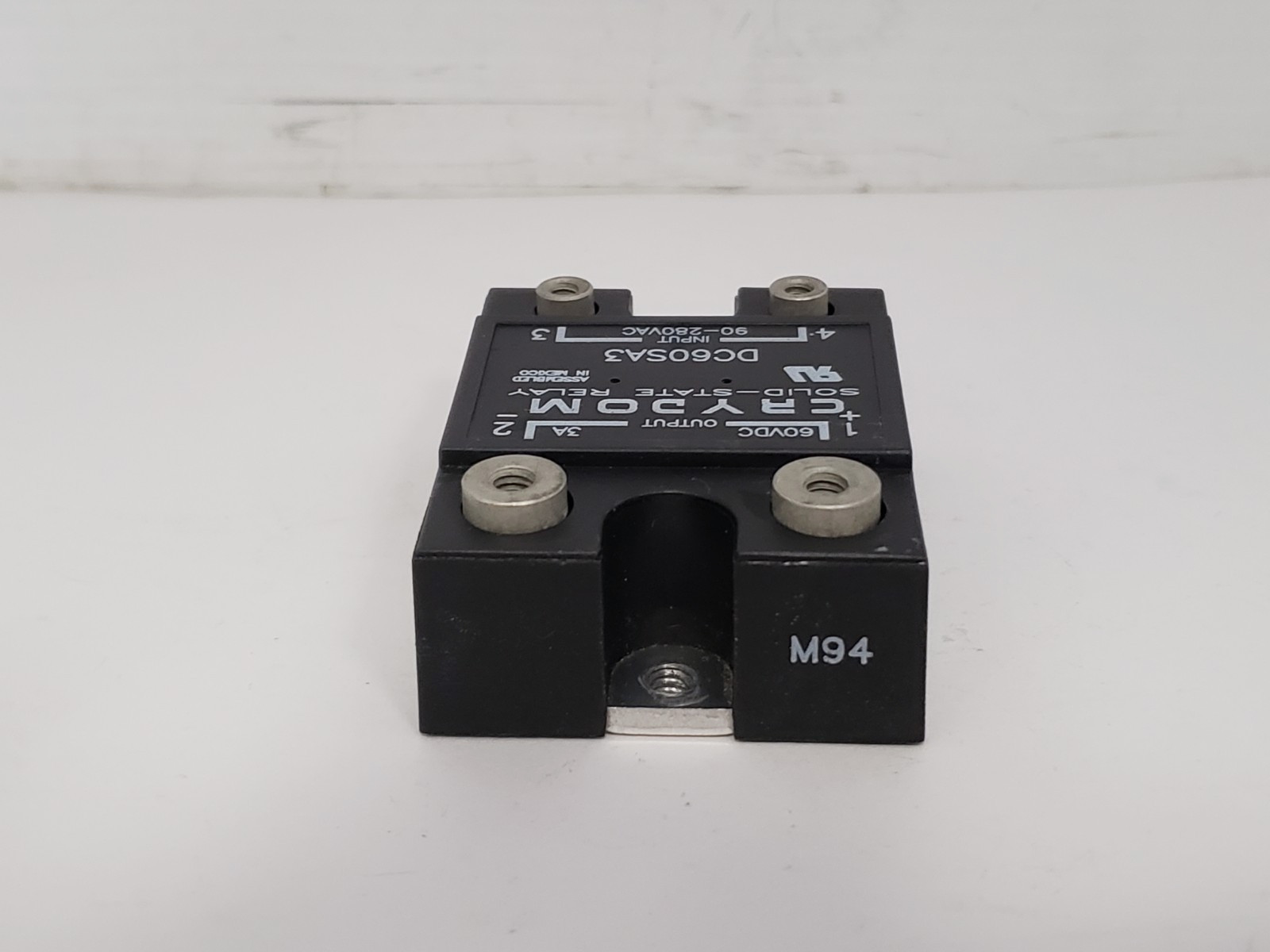 CRYDOM DC60SA3 SOLID STATE RELAY 60V DC 3A 90-280VAC NNB