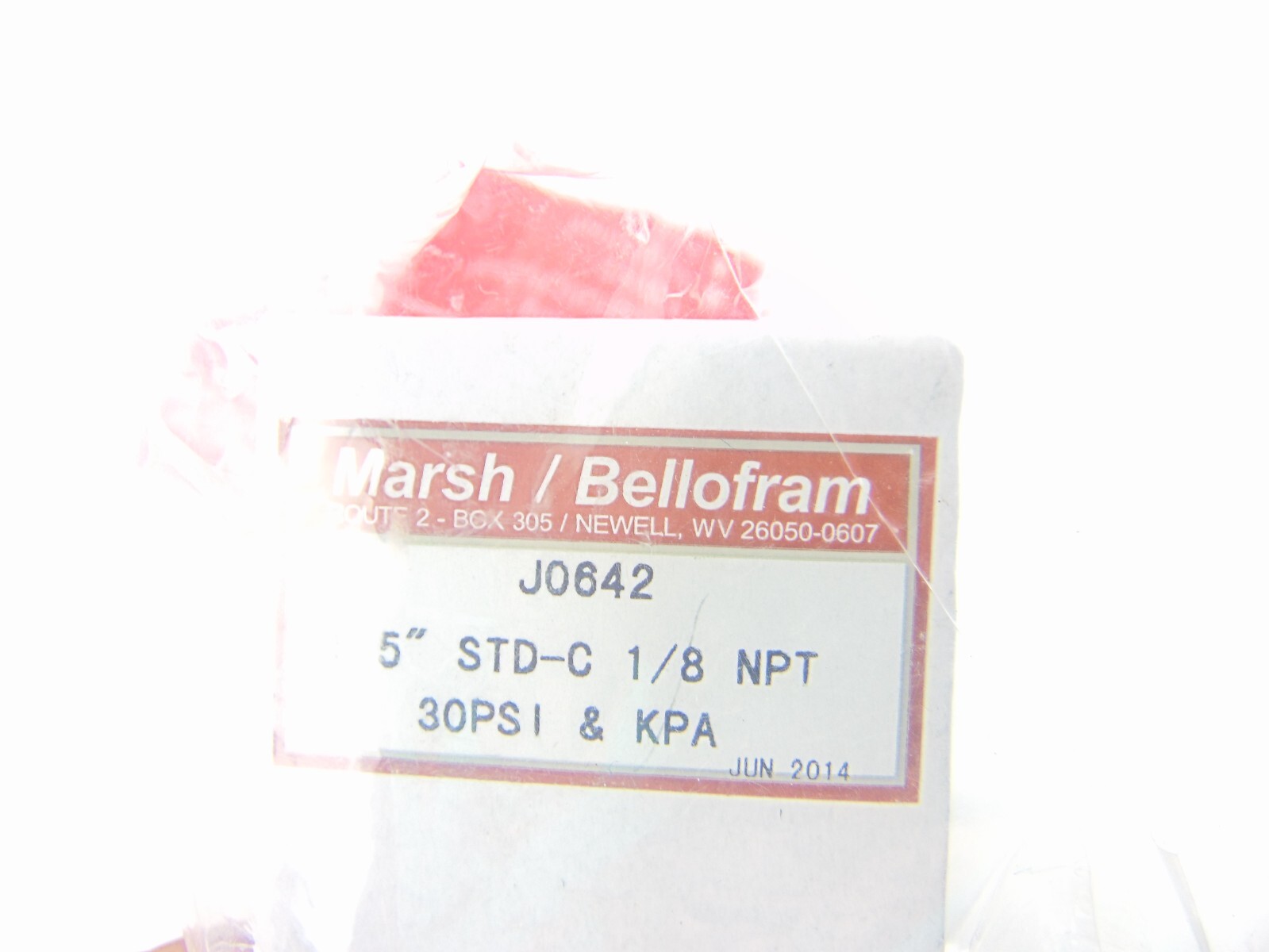 Marsh Bellofram 2KSMNC42DF31500 Kit