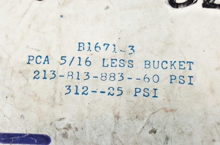 New Armstrong B1671-3 Repair Kit PCA 5/16 ” LESS BUCKET 213 813 883 312 60psi