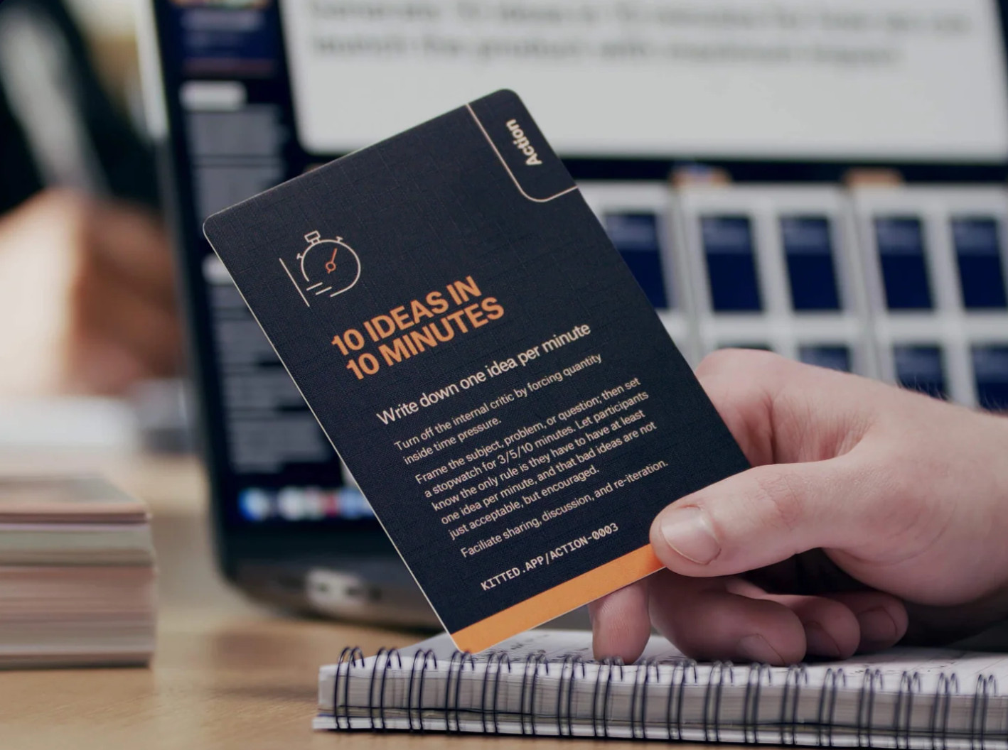 Kitted Professional Development Cards Workshop Thinking Tools – Deck 01