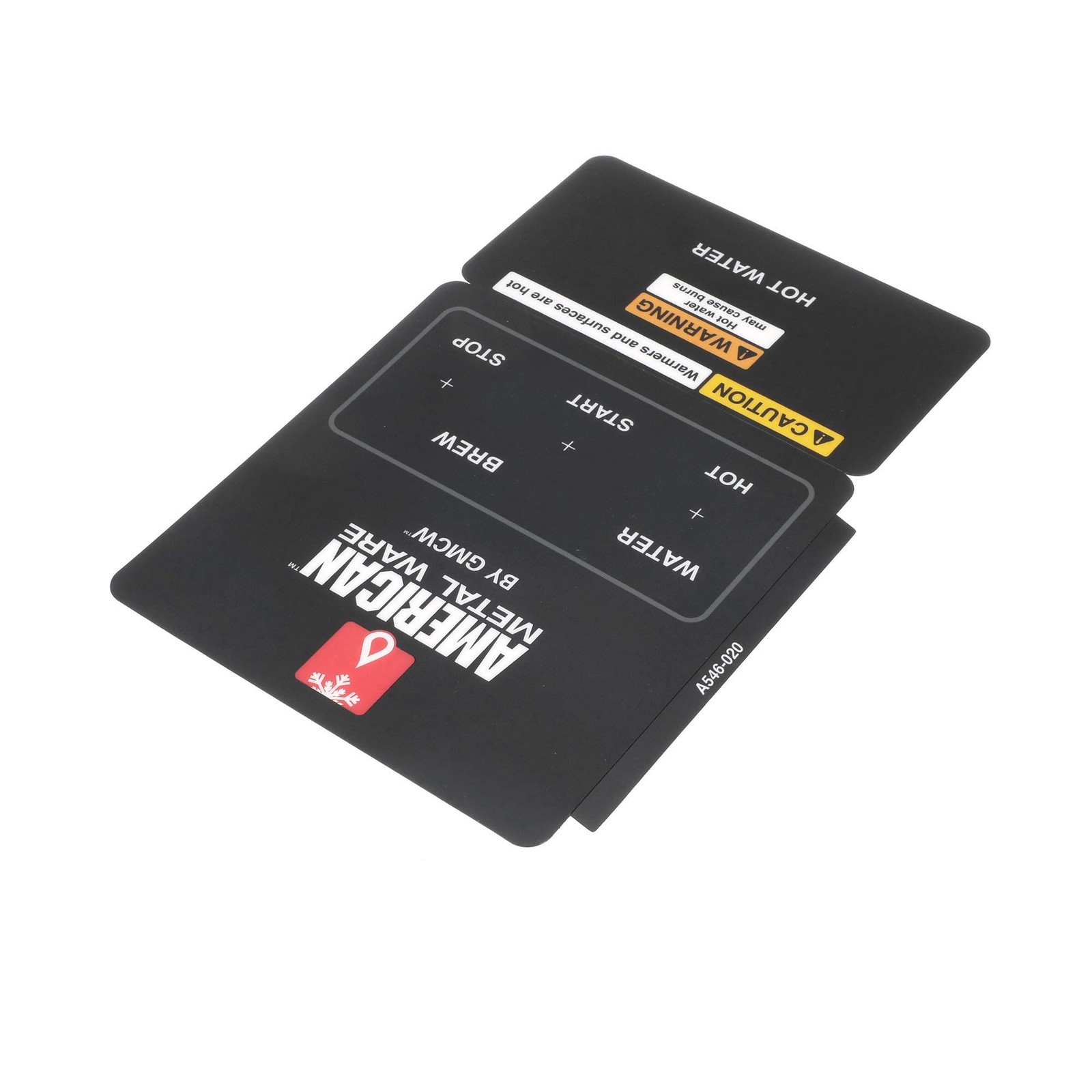 Grindmaster Cecilware Decal, Control Panel P300 A546-020 – Genuine OEM