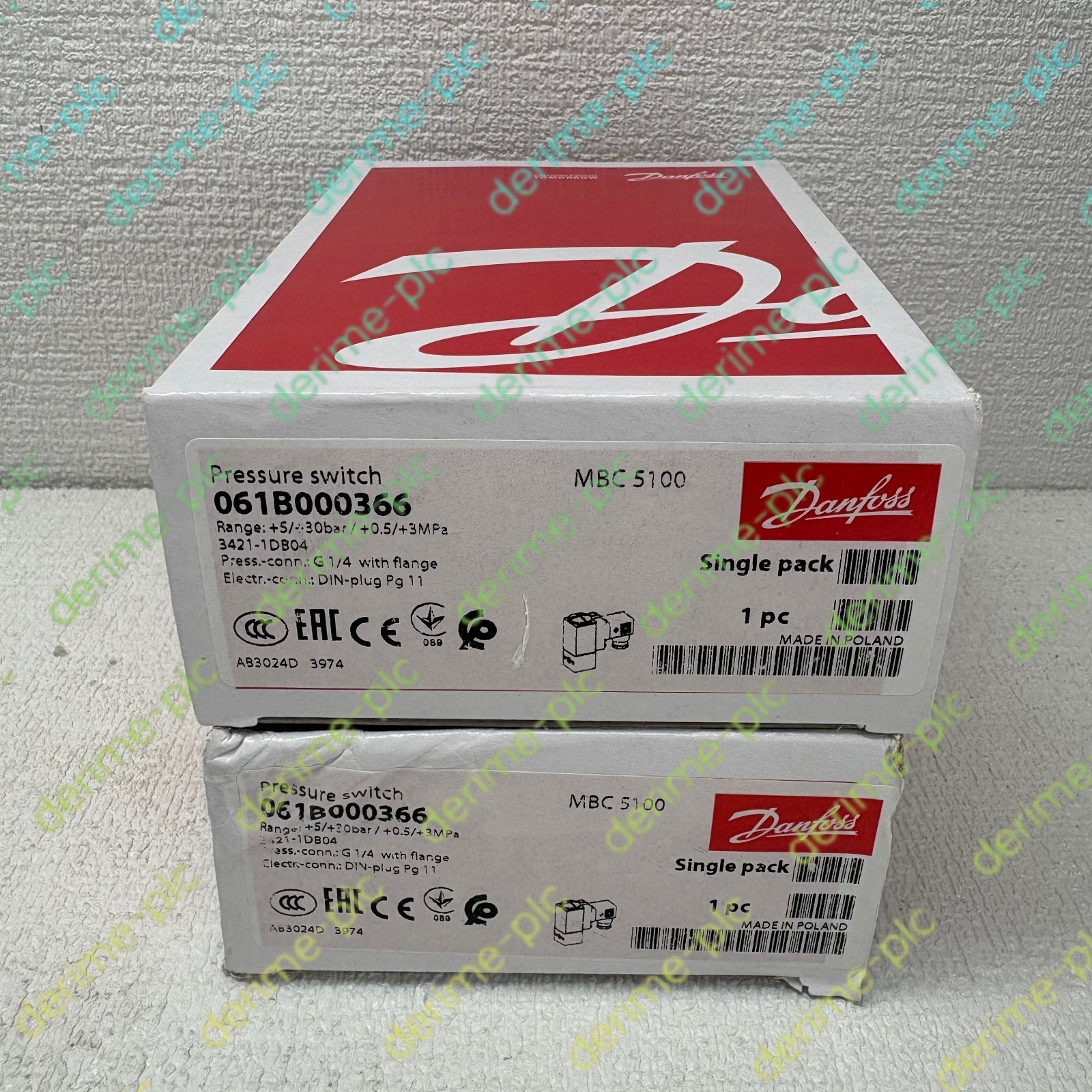 1pcs new Danfoss 061B000366 MBC5100 pressure sensor