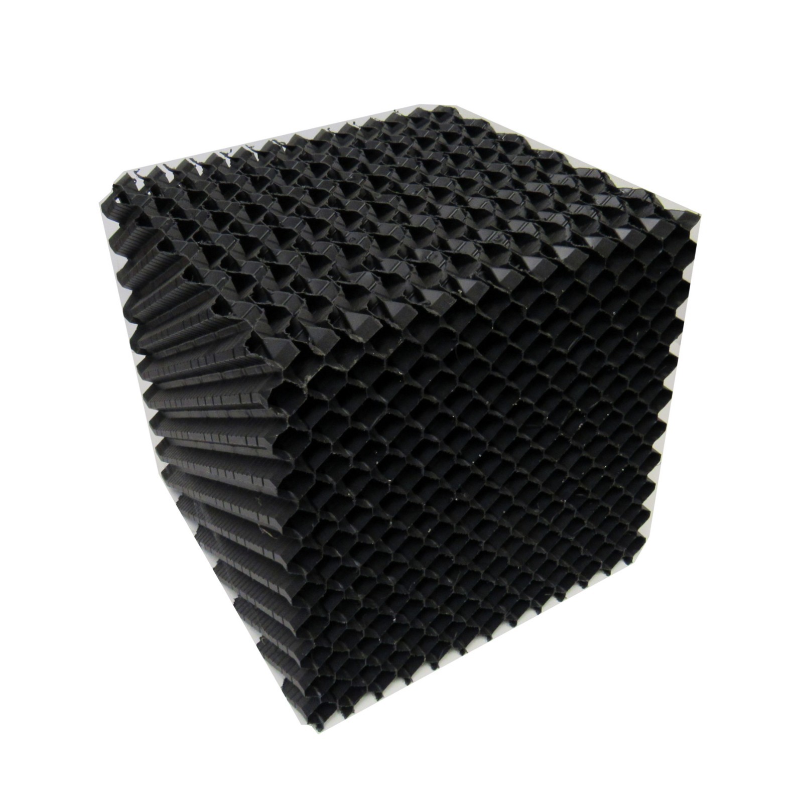 NEW OIL WATER SEPARATOR COALESCING MEDIA 13 MIL THERMOFORMED PVC-12”X 12”X 12”