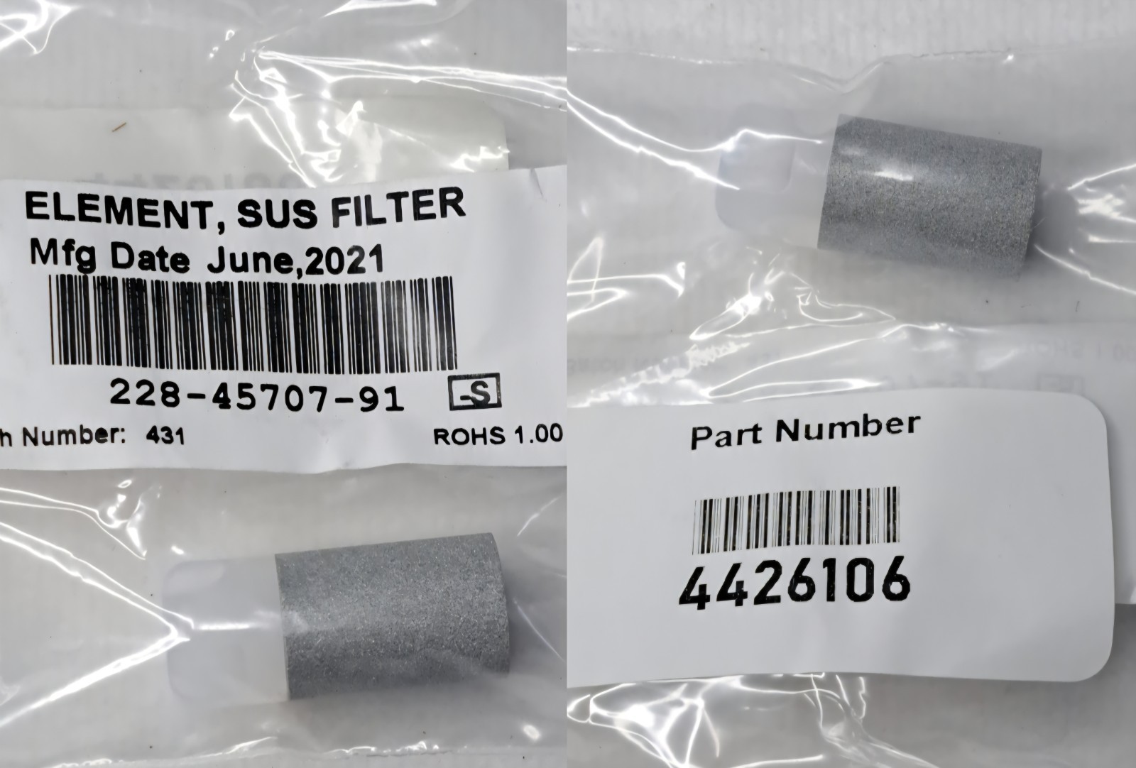 SCIEX 4448440 / CTS‑21823 Assurance PM Kit LC‑20ADXR OEM Shimadzu Parts, New