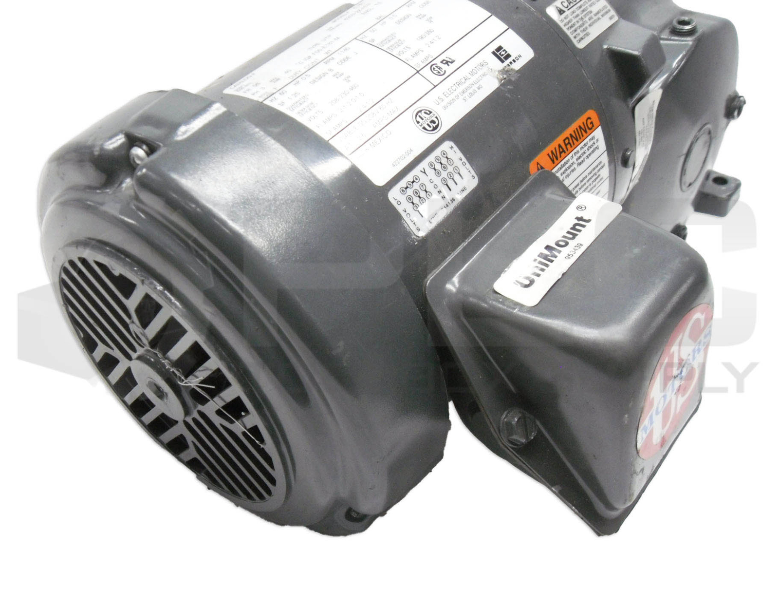 NEW US MOTORS E438 SYNCROGEAR MODULE RATIO: 58.0, E181 MOTOR 1/2HP 1145PM FR: 56