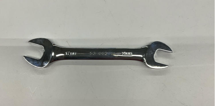Armstrong 53-082 16mm x 17mm Double Open Ended Wrench Chrome