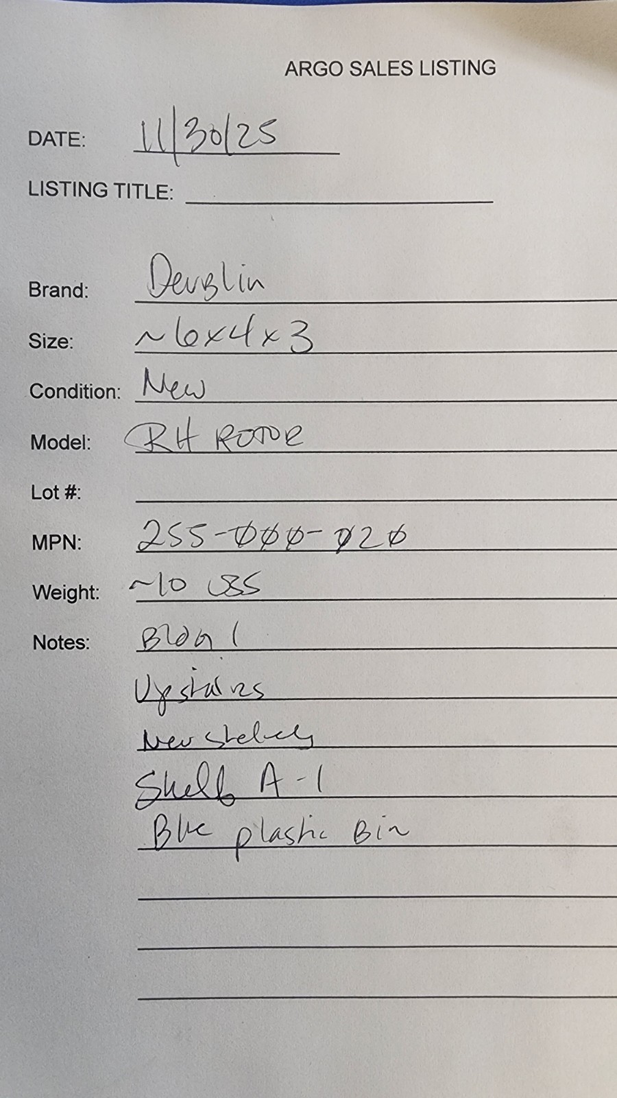 Deublin 255-000-020 Rotor Rotary New NOS OEM Fast Ship
