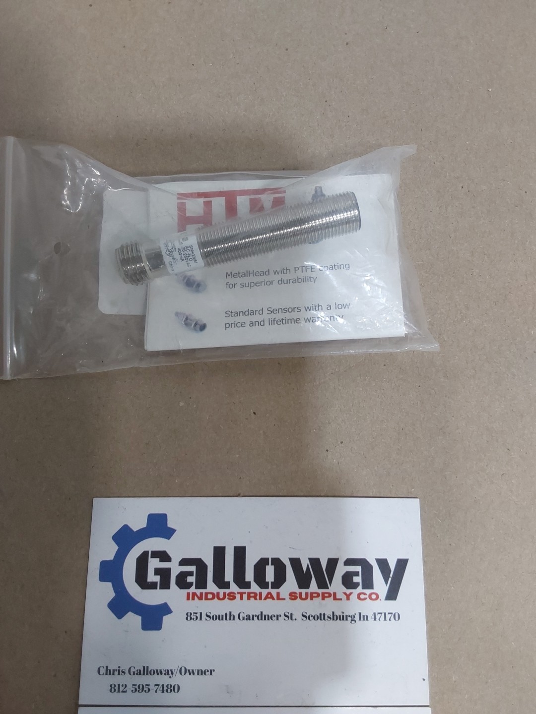 NEW IN PACKAGE HTM FCM1-1202A-AUL3/A Inductive Proximity Sensor