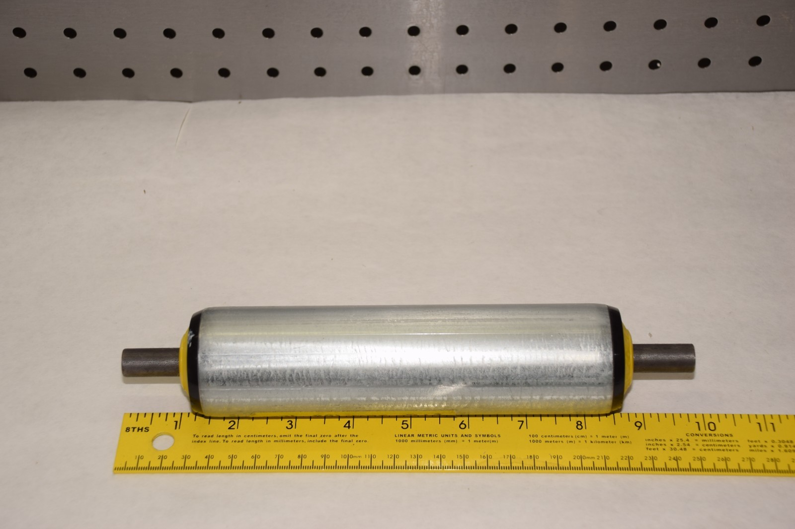 (2) INTERROLL 1.776.R81.M75-7.63 H 1-29/32″ WIDE 10″ LENGTH CONVEYOR ROLLER NEW