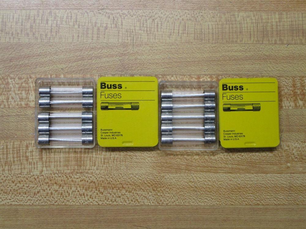 Buss MDL-3/8 Bussmann Fuse Cross Ref 6F025 Wirewound Element (Pack of 10)