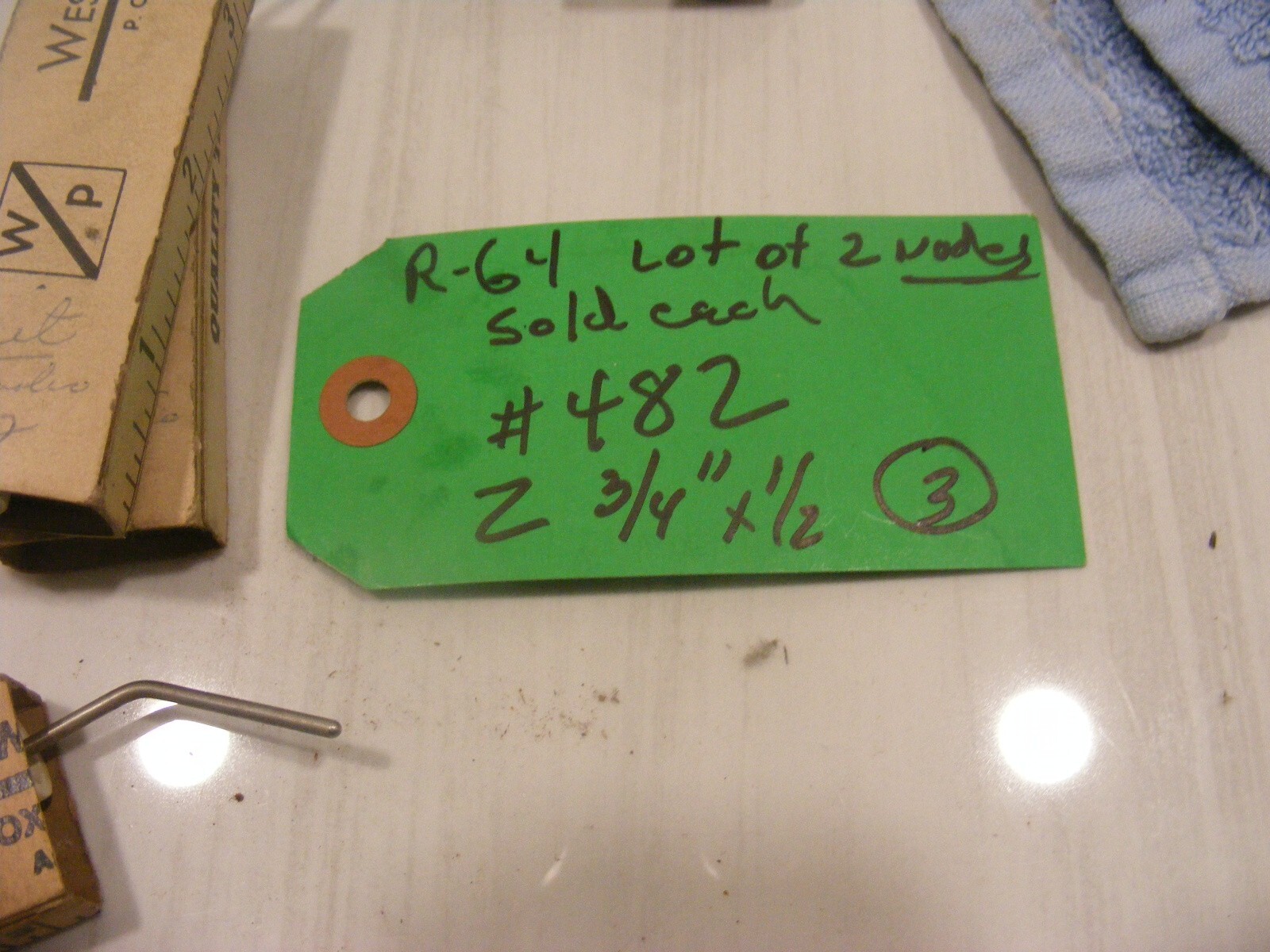 Westwood OIL BURNER IGNITER ELECTRODES 2 3/4″Long x 1/2″ dia Lot of 2 482