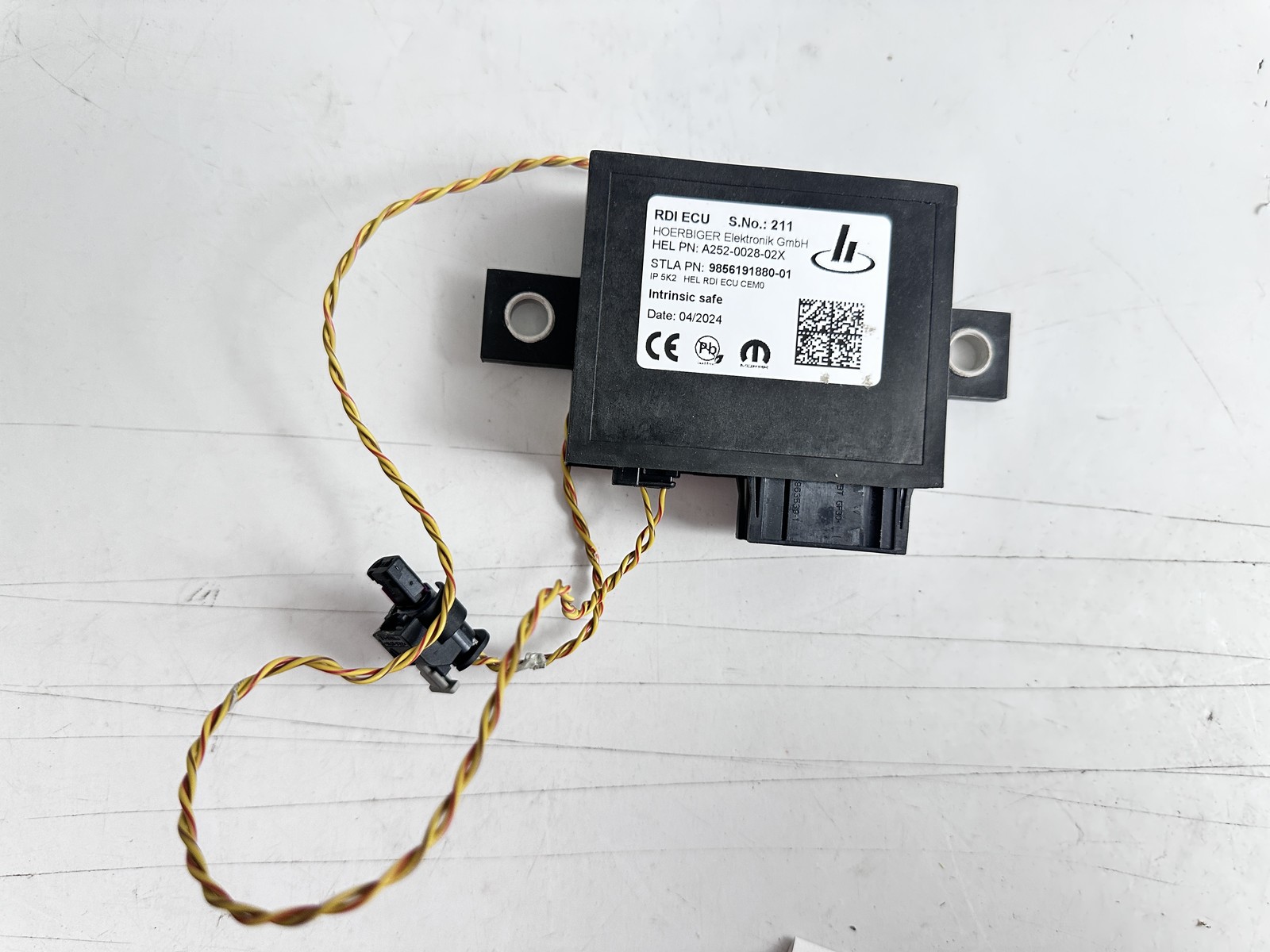 HOERBIGER A252-0028-02X ECU RDI Hydrogen Refueling Data Interface